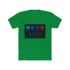 4B 6F 73 74 74 Binary Code Graphic T-Shirt