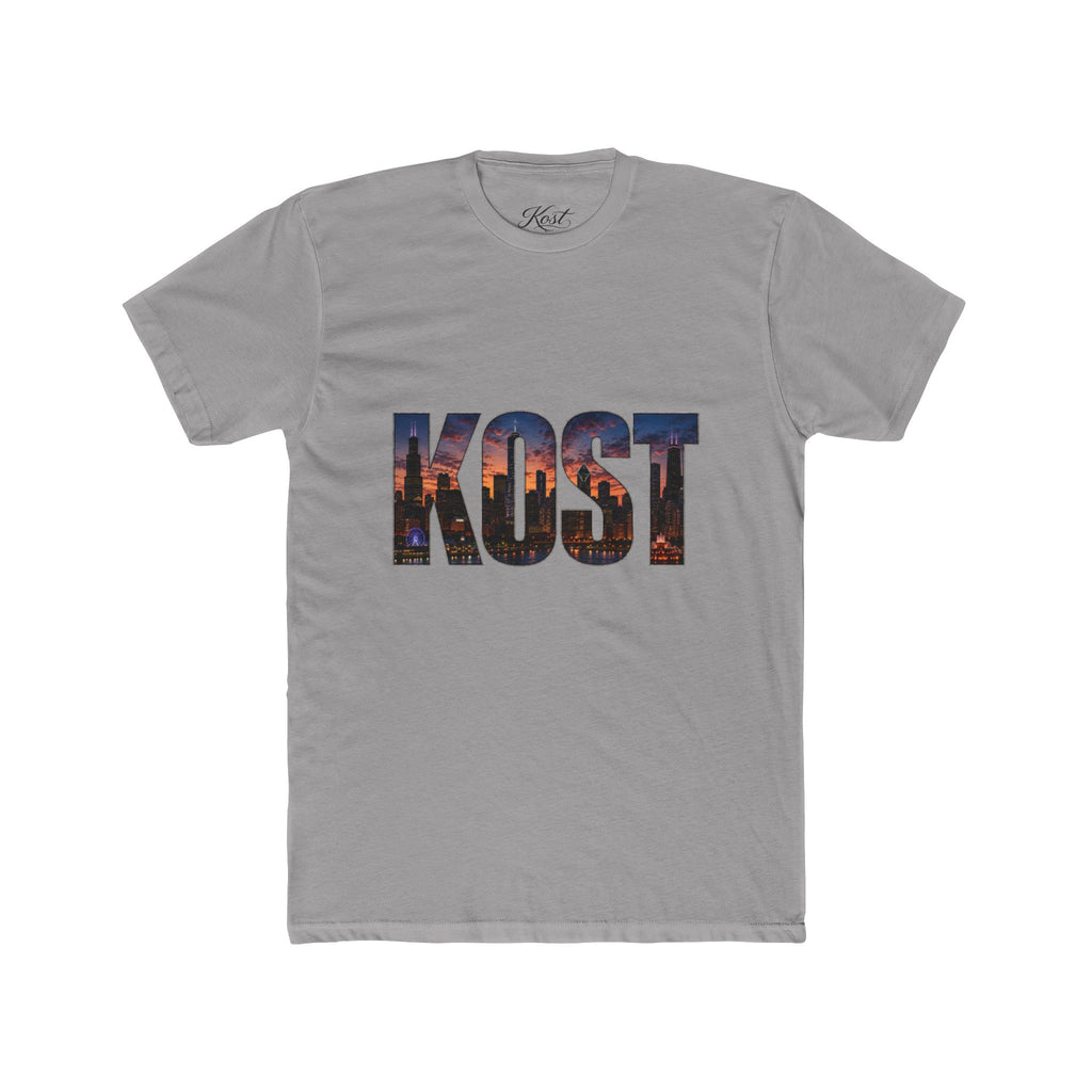 KOST City Skyline Tee — Urban Nightscape Graphic T-Shirt