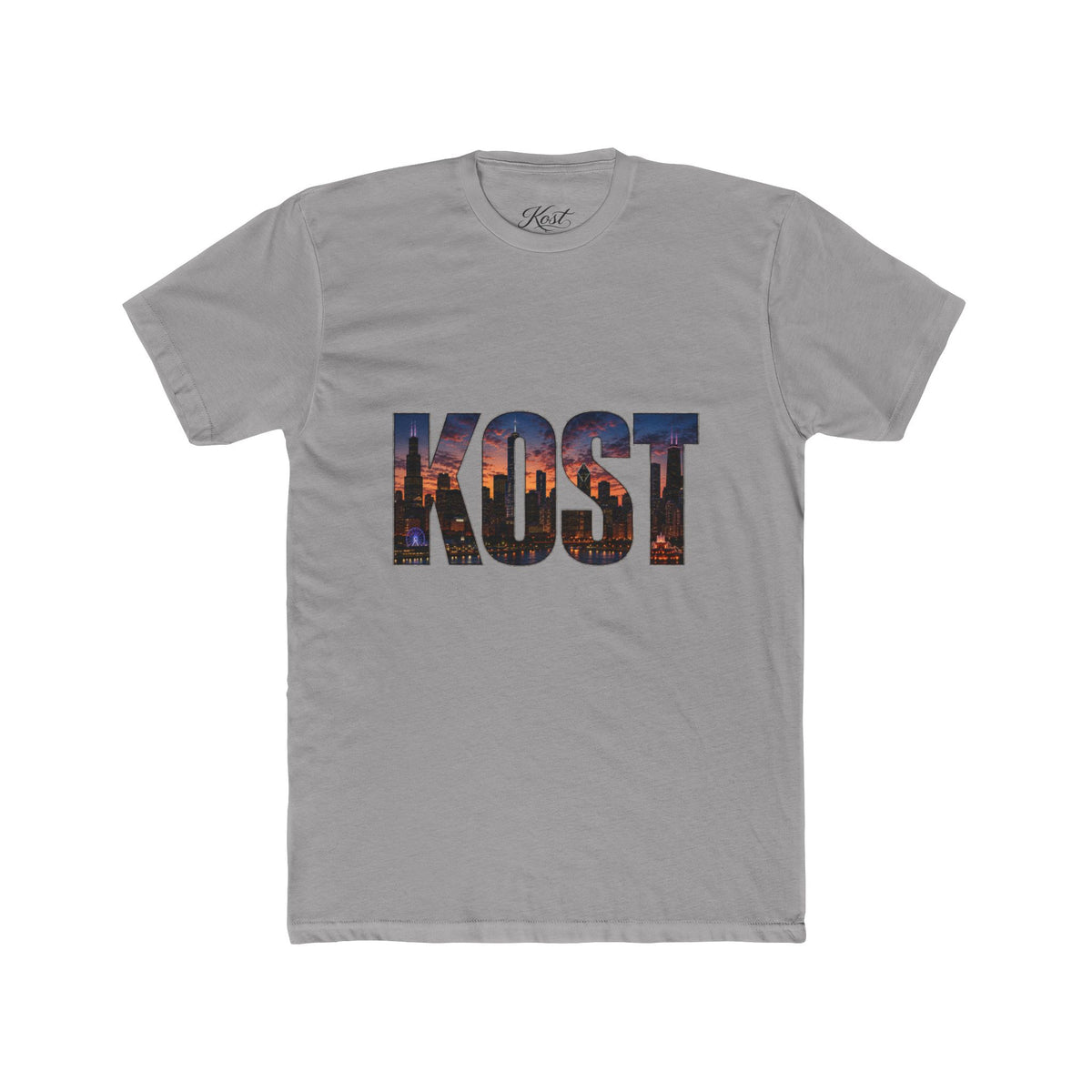 KOST City Skyline Tee — Urban Nightscape Graphic T-Shirt