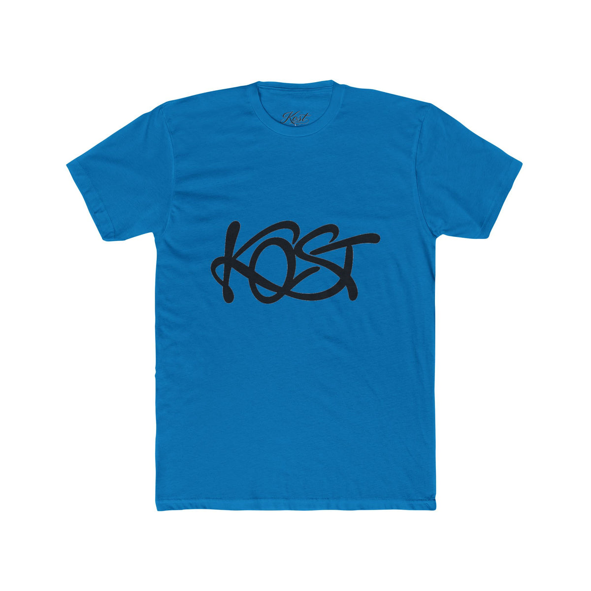 Kost Script Logo Tee — Minimalist Streetwear Cotton T‑Shirt