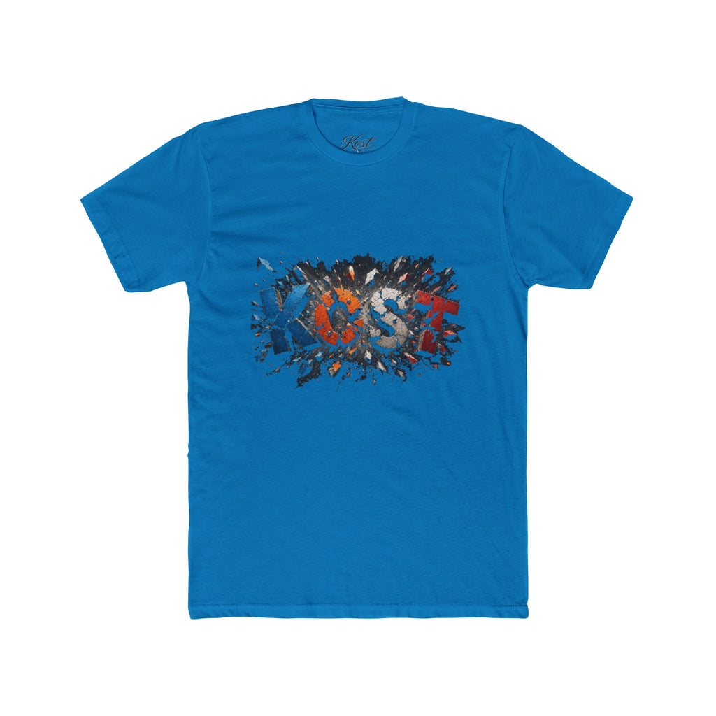 Abstract Color Splash Graphic T-Shirt