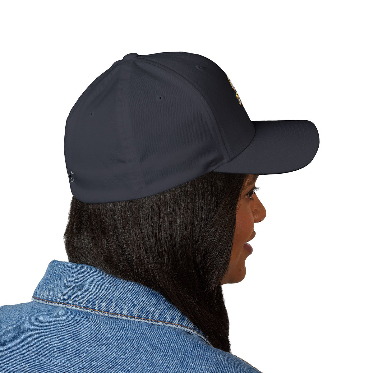 Embroidered 'Kost' Baroque Gold Logo Cap — Structured Closed-Back Hat