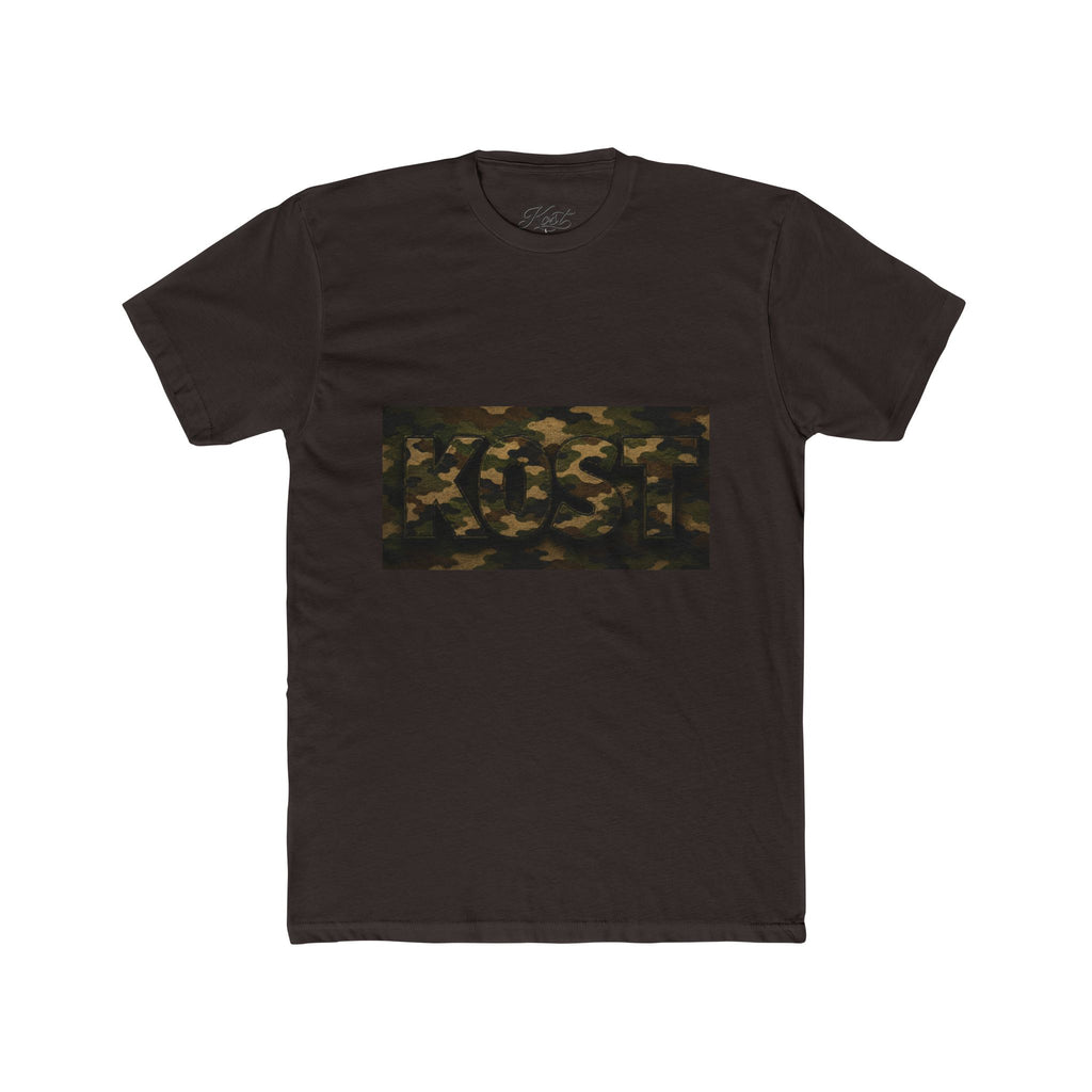 Abstract Camouflage Graphic T-Shirt