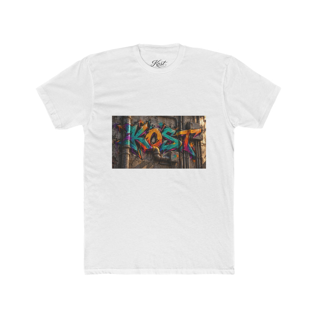 Graffiti 'KOST' Crew Tee — Urban Street Art Graphic T-Shirt