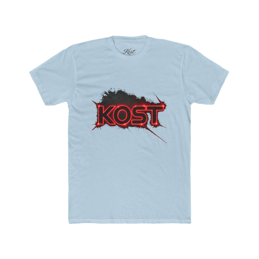 KOST Graphic T-Shirt – Distressed Red Logo Streetwear Tee