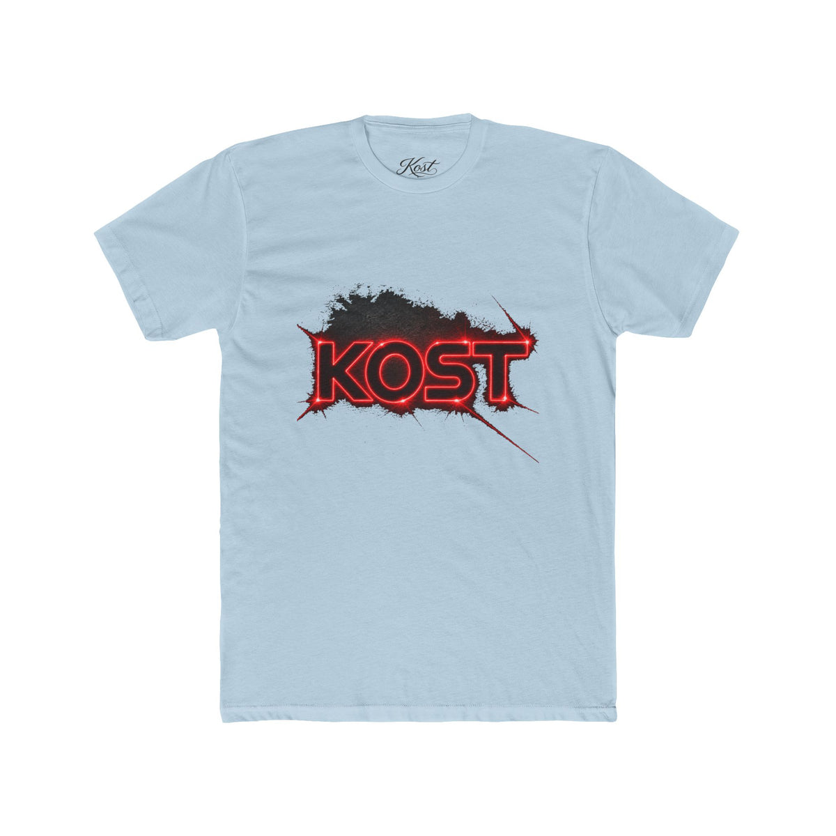 KOST Graphic T-Shirt – Distressed Red Logo Streetwear Tee