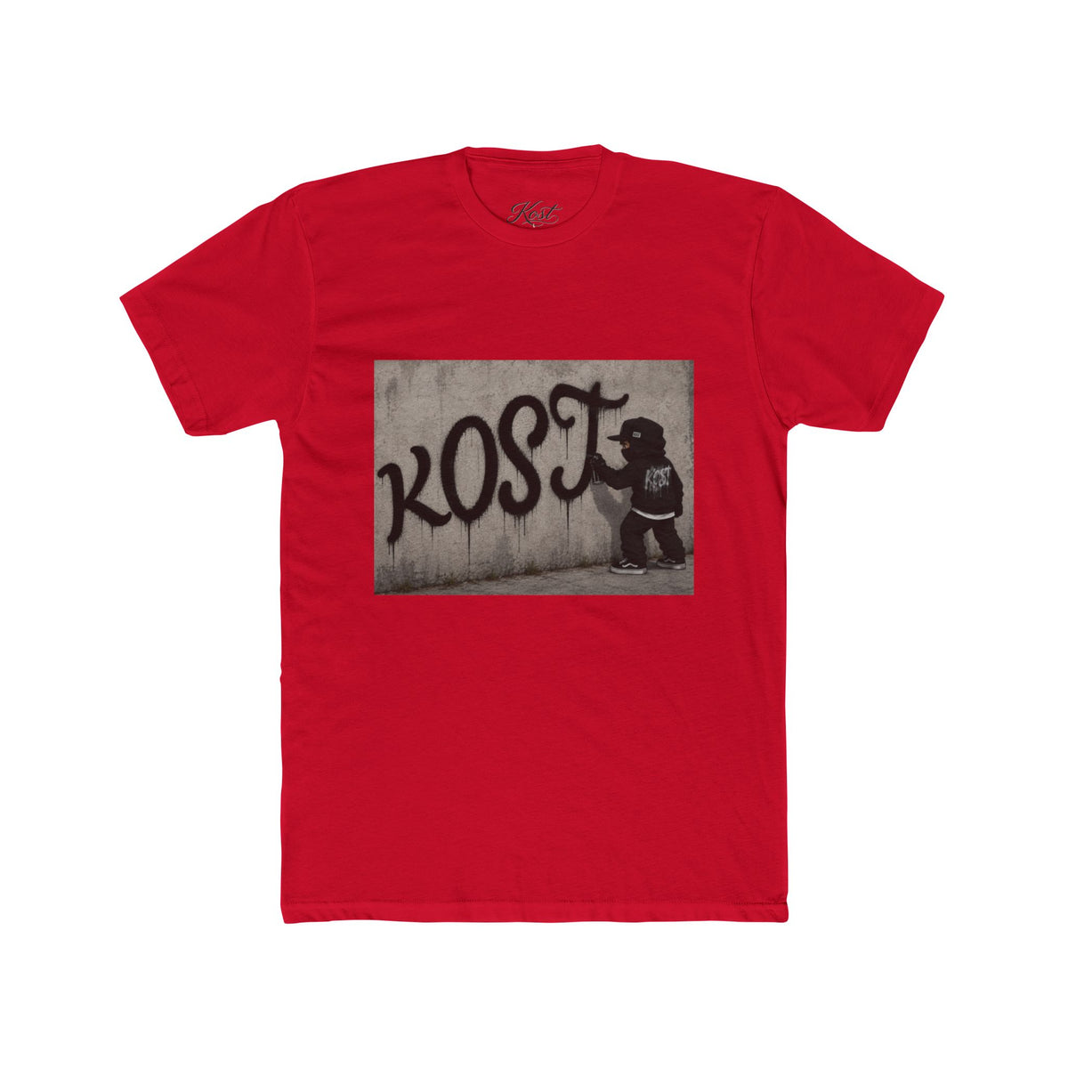 Graffiti Kid 'KOST' Tee — Urban Street Photo Graphic T-Shirt