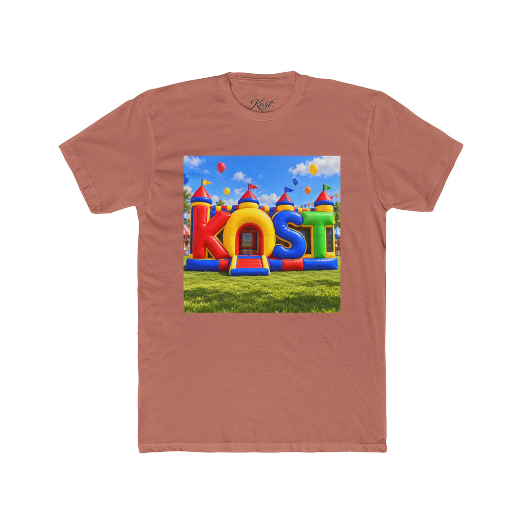 Bounce House Kids T‑Shirt — Colorful 'KAST' Party Design