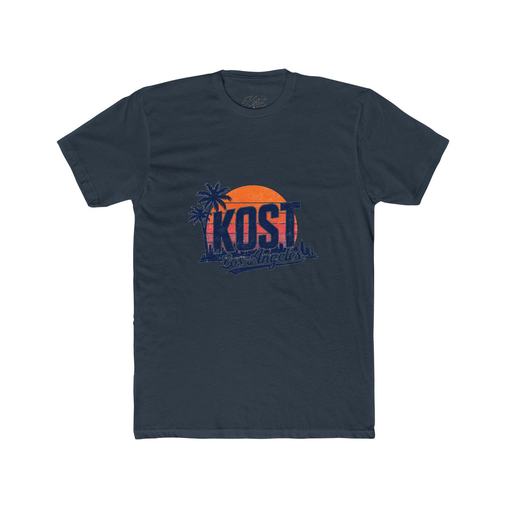 Los Angeles Sunset Tee — KOST Palm Tree Graphic