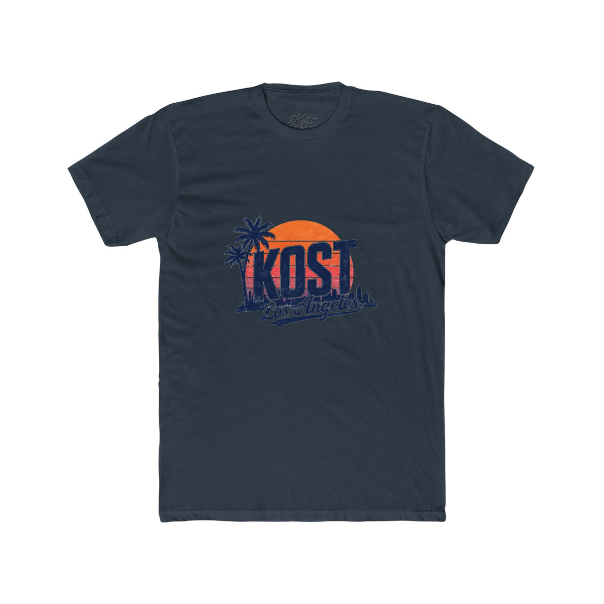 Los Angeles Sunset Tee — KOST Palm Tree Graphic