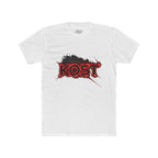 KOST Graphic T-Shirt – Distressed Red Logo Streetwear Tee