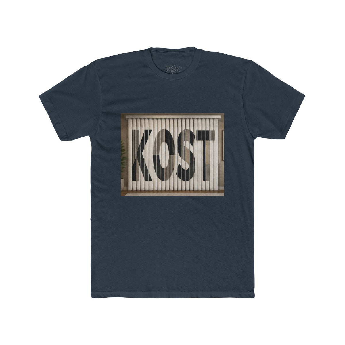 KOST Graphic Tee — Vintage Industrial Logo Cotton T-Shirt