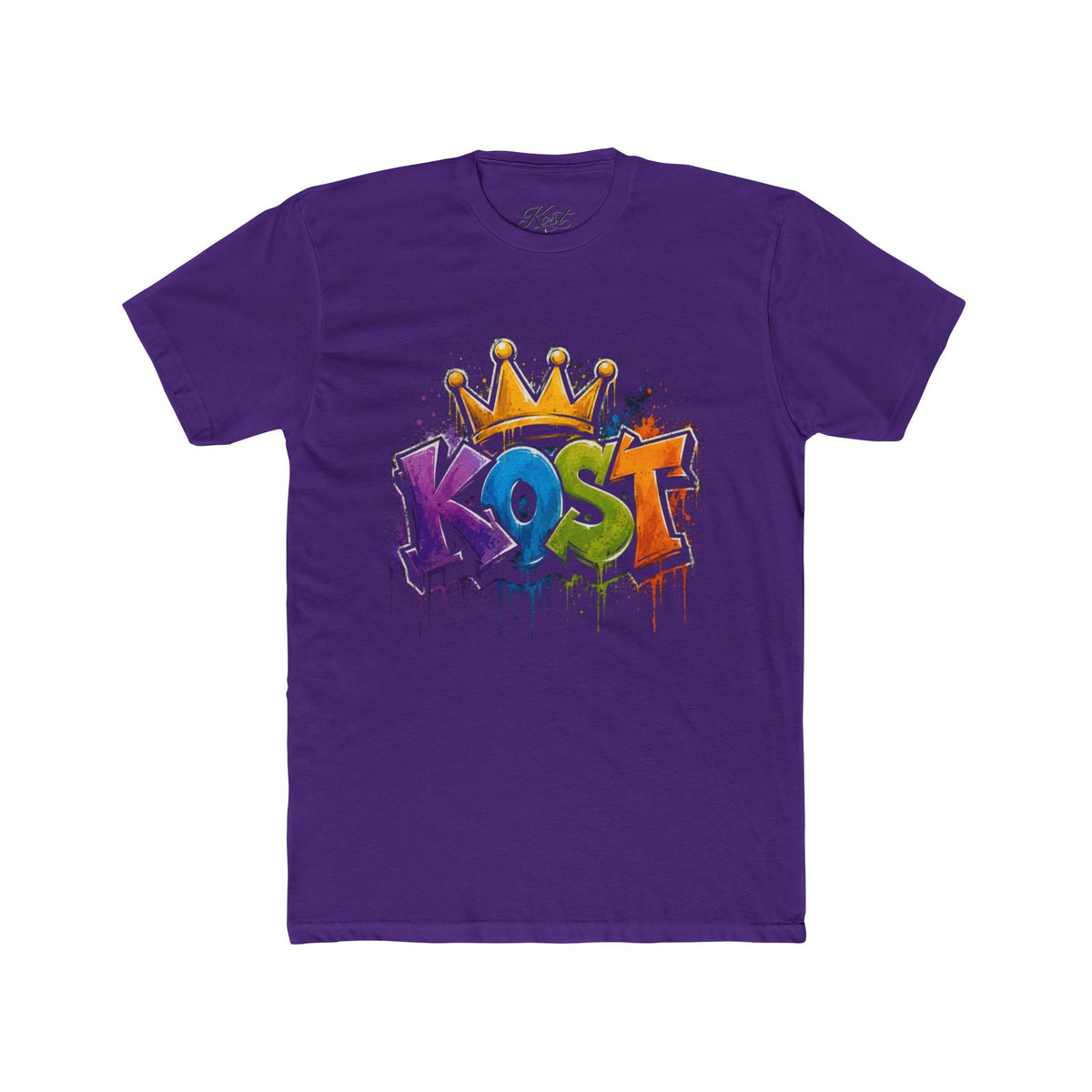 KOST Crown Graffiti Graphic Cotton T-Shirt