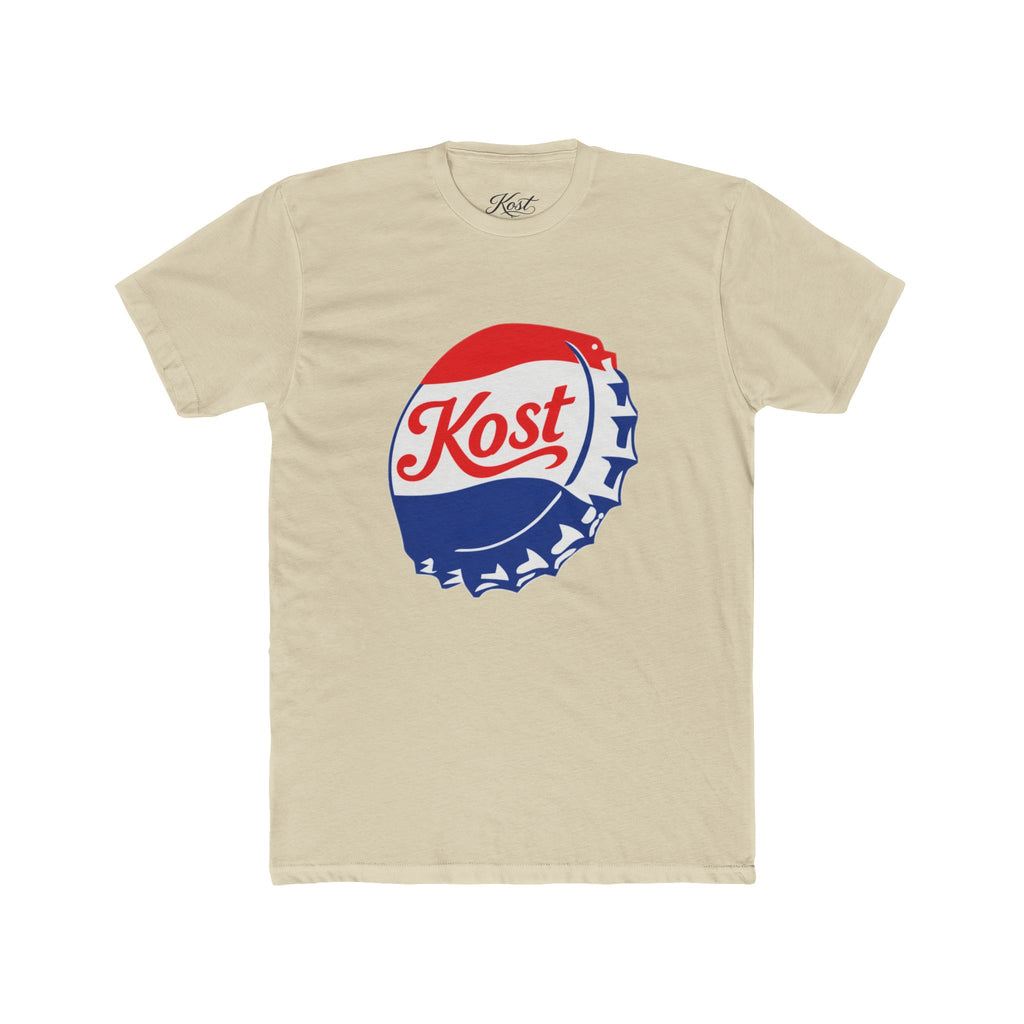 Retro 'Kost' Bottle Cap Tee - Vintage Soda Logo T-Shirt