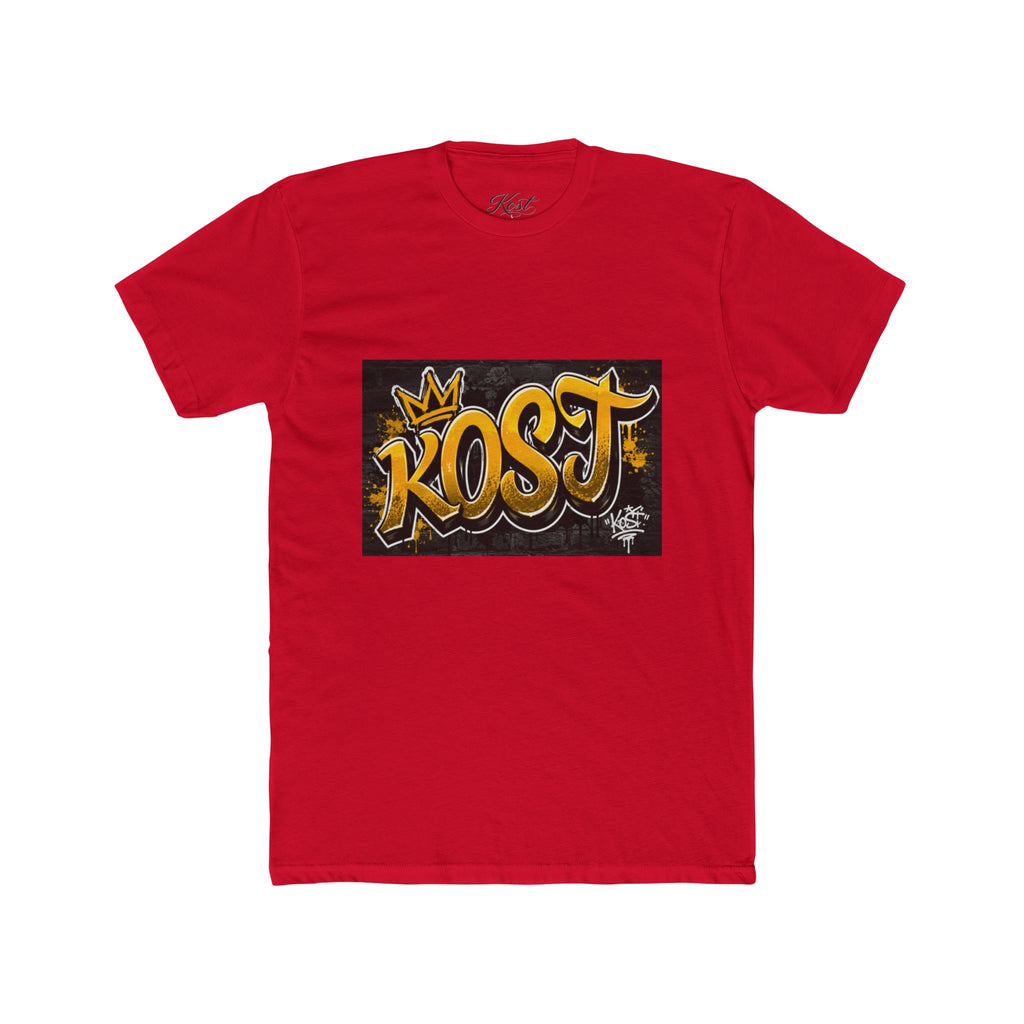 KOST Graffiti Logo Tee — Streetwear Urban Crown Graphic T-Shirt