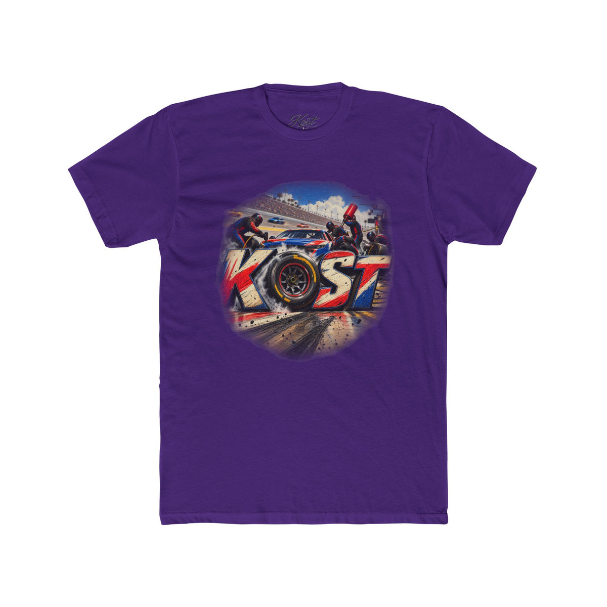 KOST Racing Motorcycle Tee — Vintage Track Bike Graphic Shirt