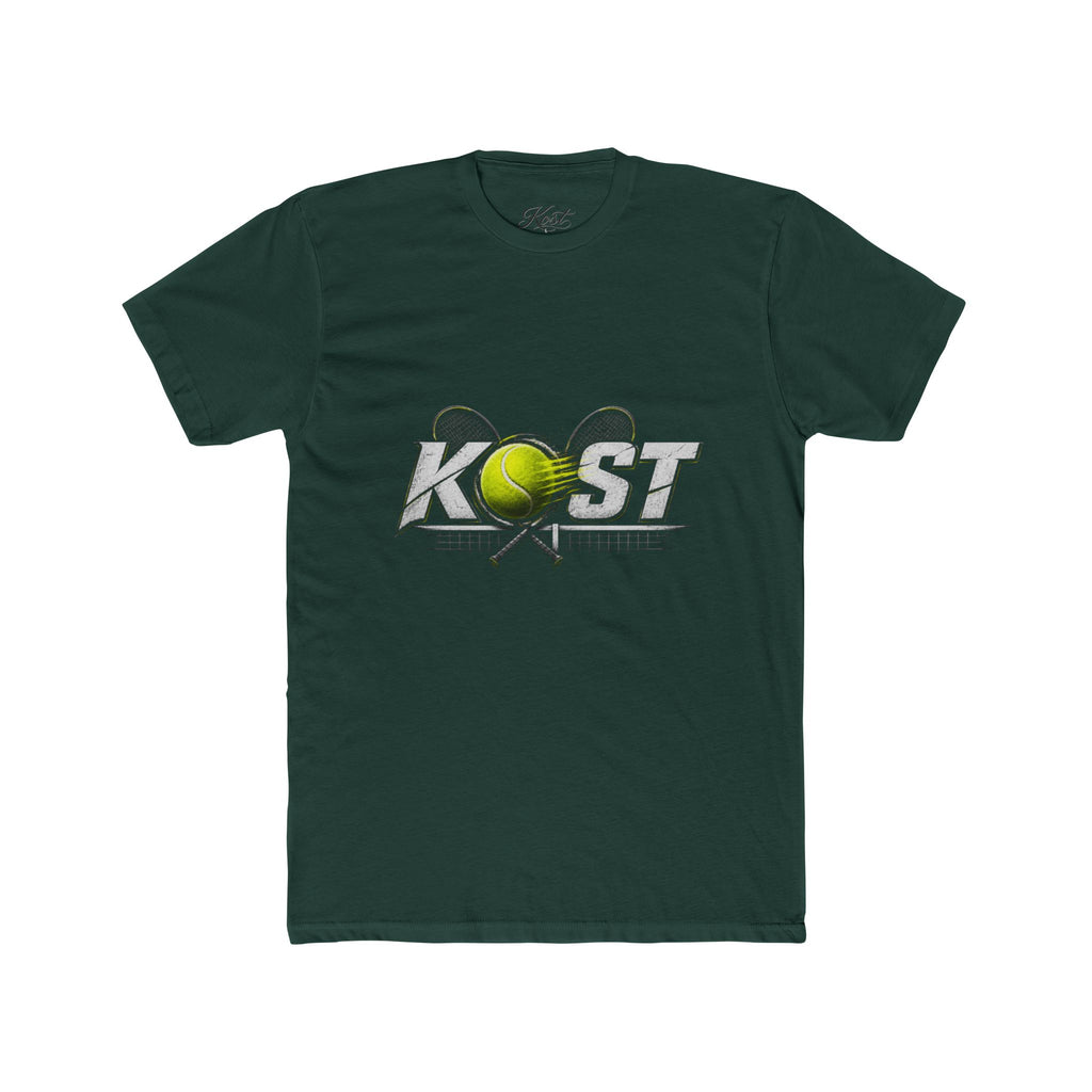 Tennis Boost Graphic Tee — Vintage Ball & Racket Sports Shirt