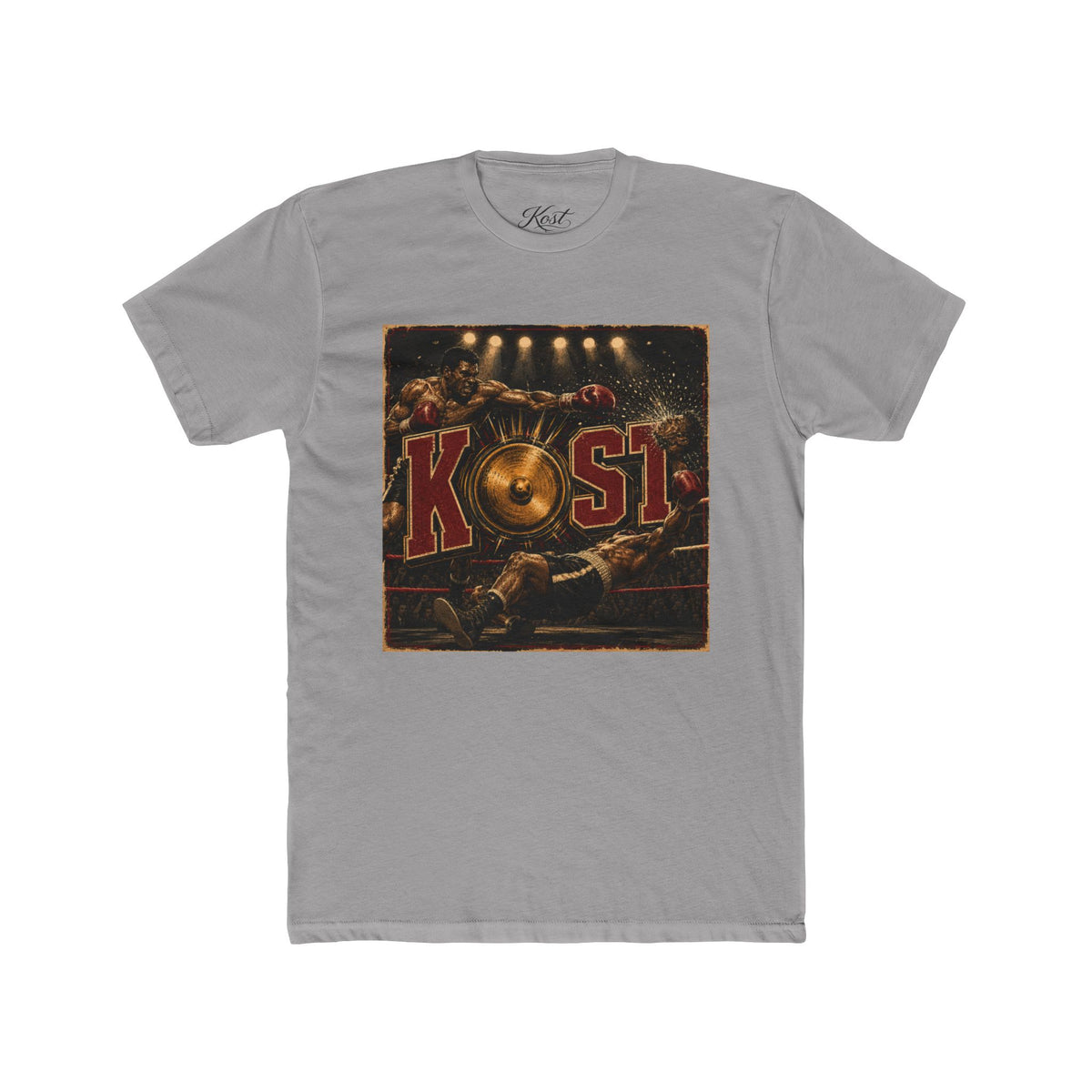 KOSI Vintage Boxing Tee – Retro Fight Night Graphic T-Shirt