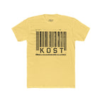 KOST Barcode Graphic Tee — Distressed Industrial Streetwear T‑Shirt