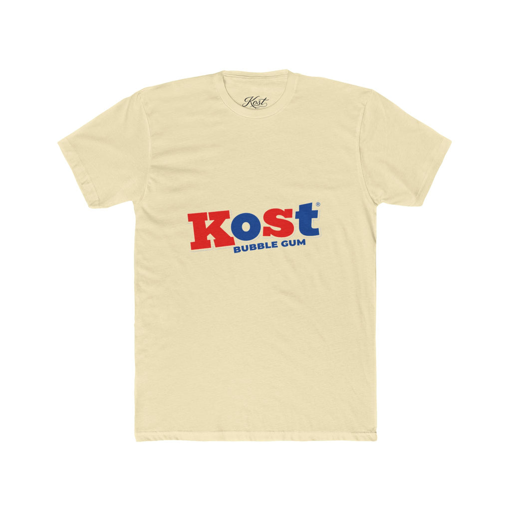 Kost Bubble Gum Graphic Tee — Retro Red & Blue Logo T‑Shirt