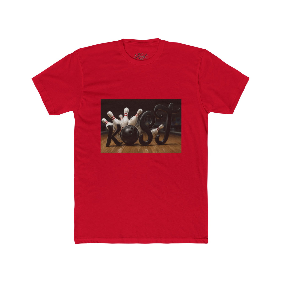 Bowling Strike T‑Shirt — Vintage Pins & Ball Graphic Tee for Bowlers