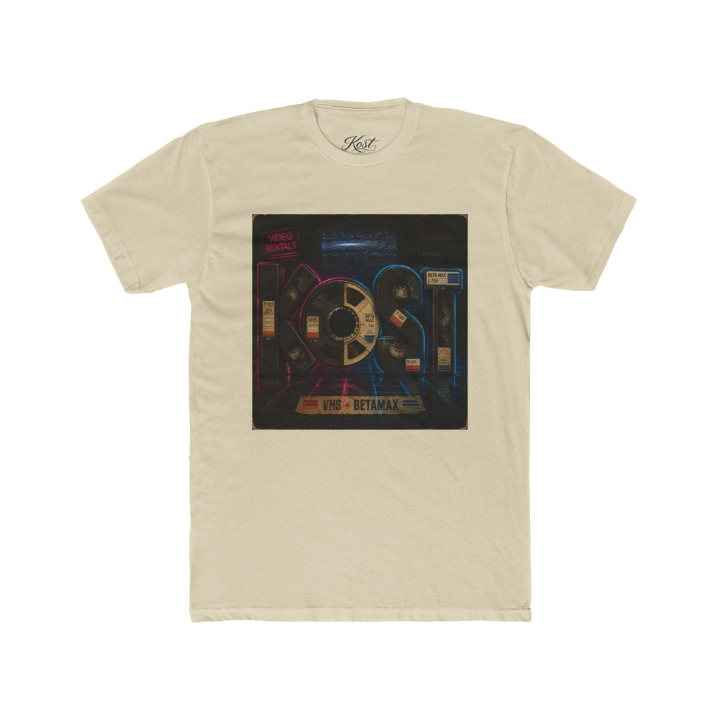 Vintage Retro Music Cassette Crew T-Shirt