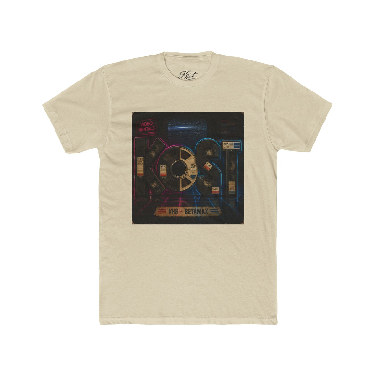Vintage Retro Music Cassette Crew T-Shirt
