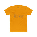 ASL Love Line Art Tee — "LOVE" Fingerspelling Cotton T‑Shirt