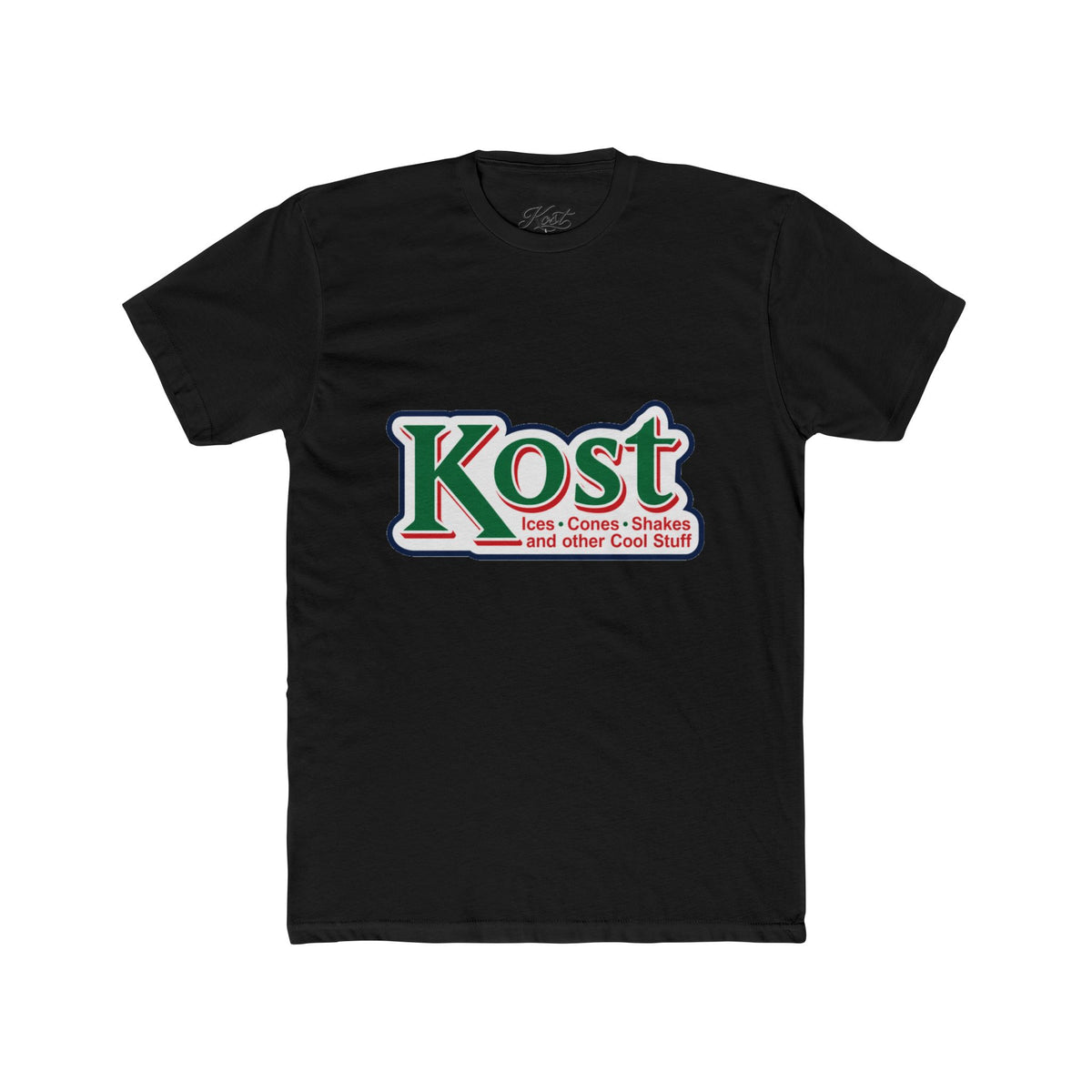 Kost Retro Logo Tee — 'Kost: Cars, Comics, Sneakers and other Cool Stuff' Graphic T-Shirt