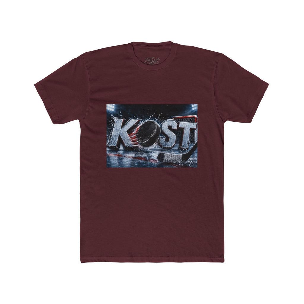 KOST Distressed Retro Logo Tee — Vintage Skate/Streetwear Graphic T-Shirt