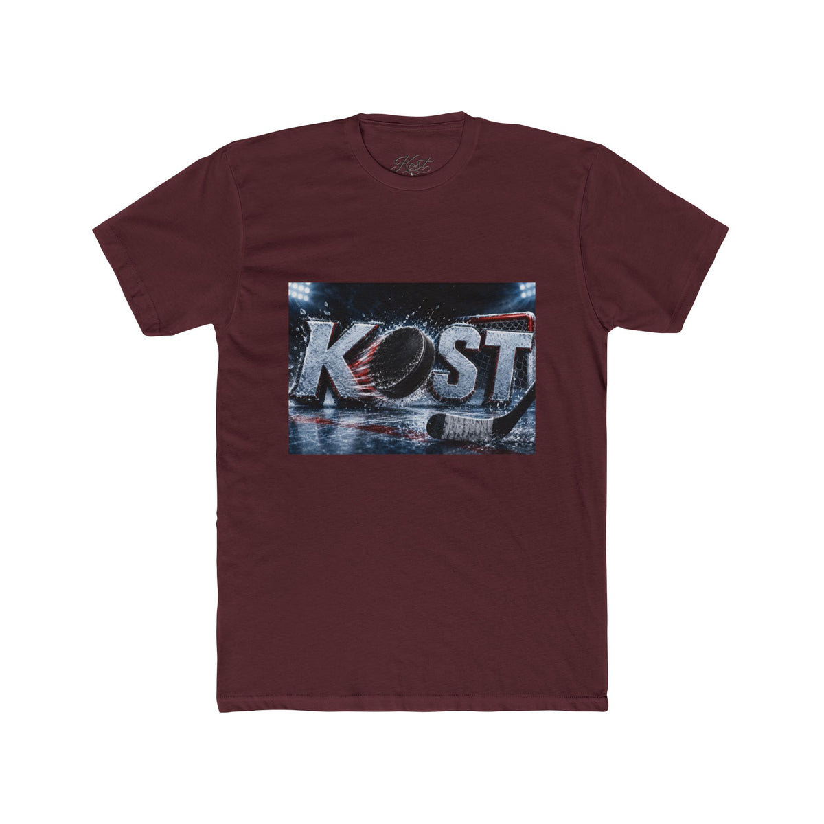 KOST Distressed Retro Logo Tee — Vintage Skate/Streetwear Graphic T-Shirt