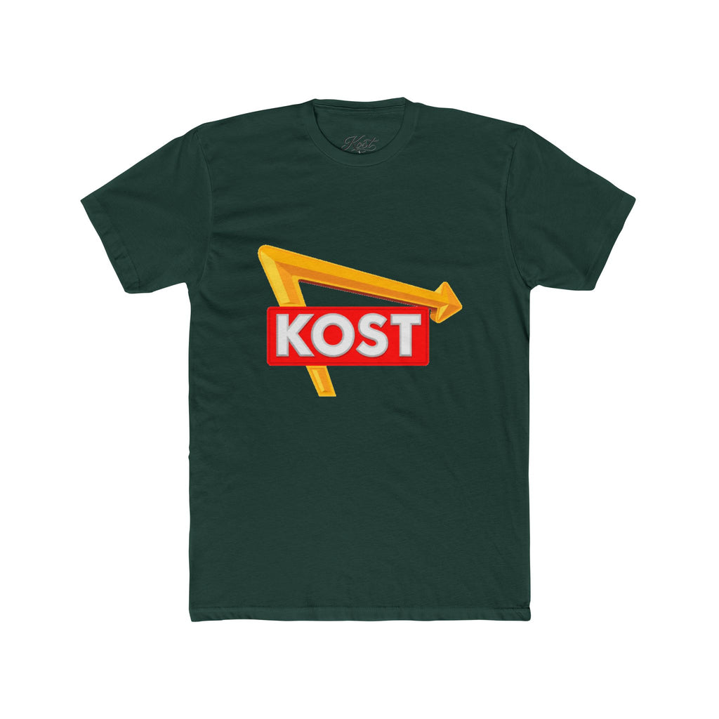 KOST Logo Tee — Retro Arrow Graphic Cotton T-Shirt