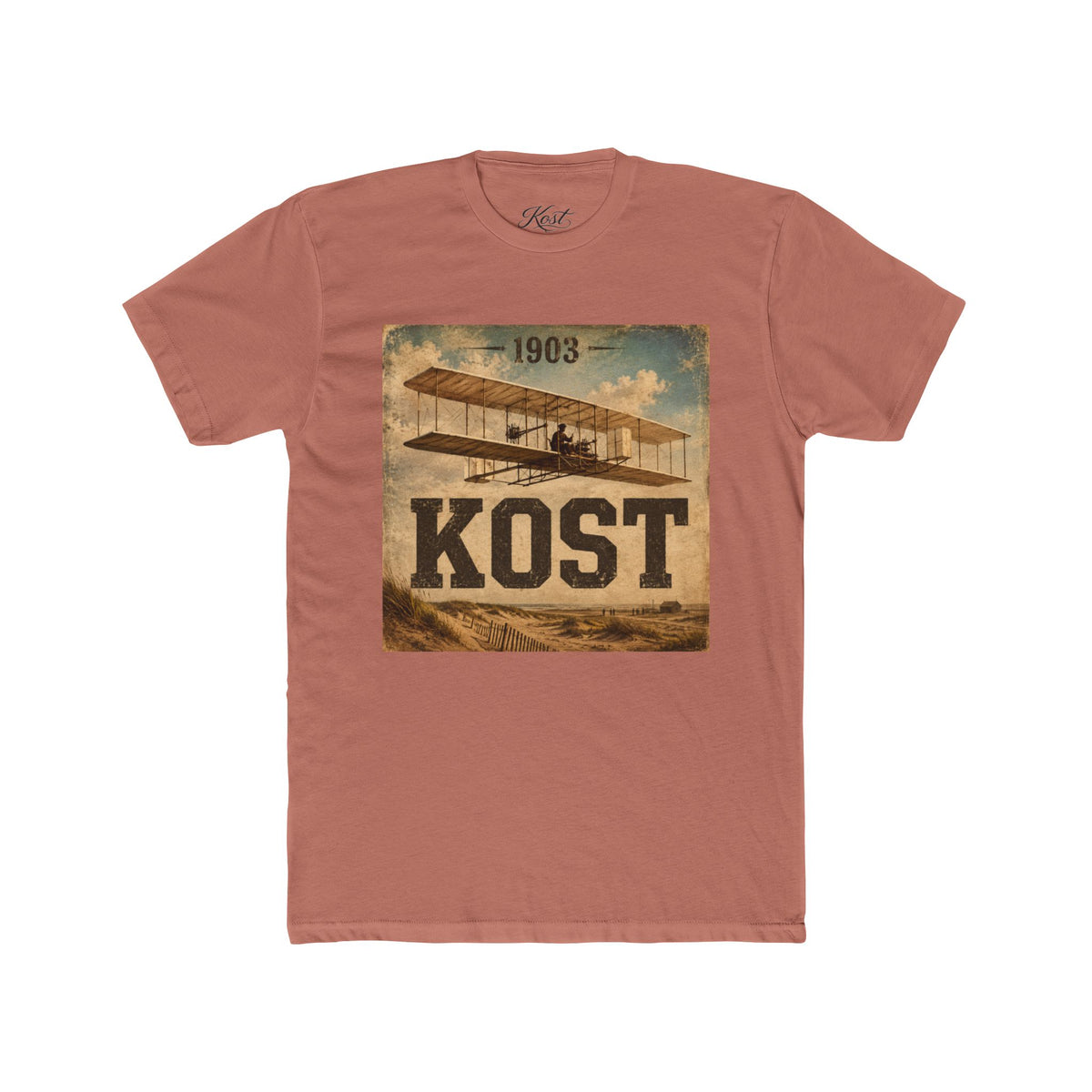 1903 Vintage Airplane T-Shirt – KOST Retro Aviation Tee