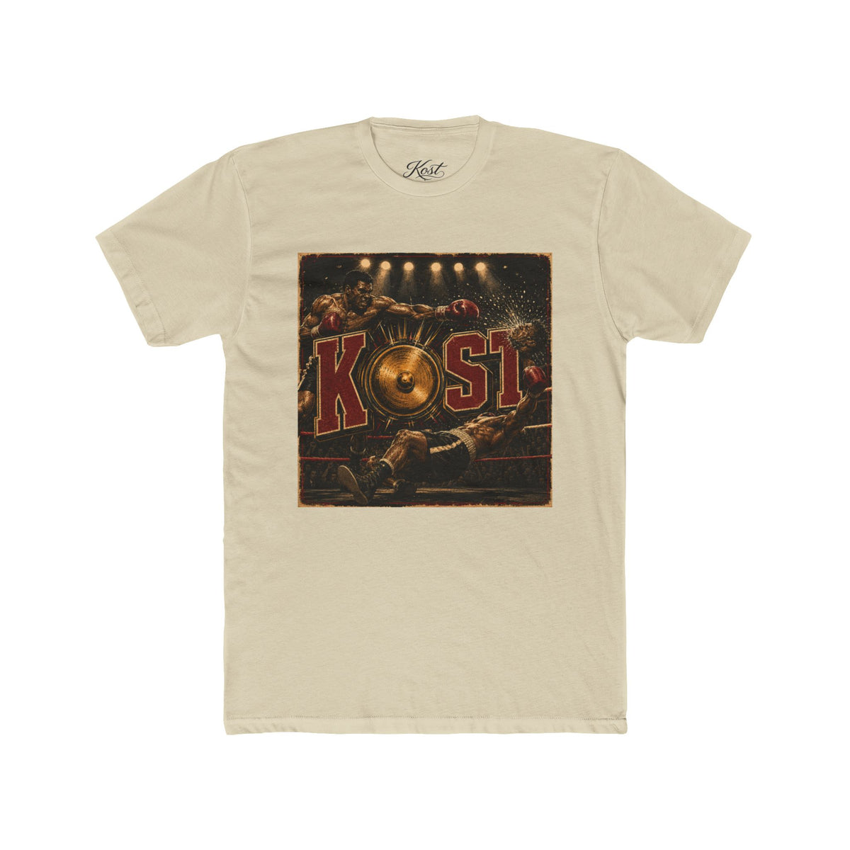 KOSI Vintage Boxing Tee – Retro Fight Night Graphic T-Shirt