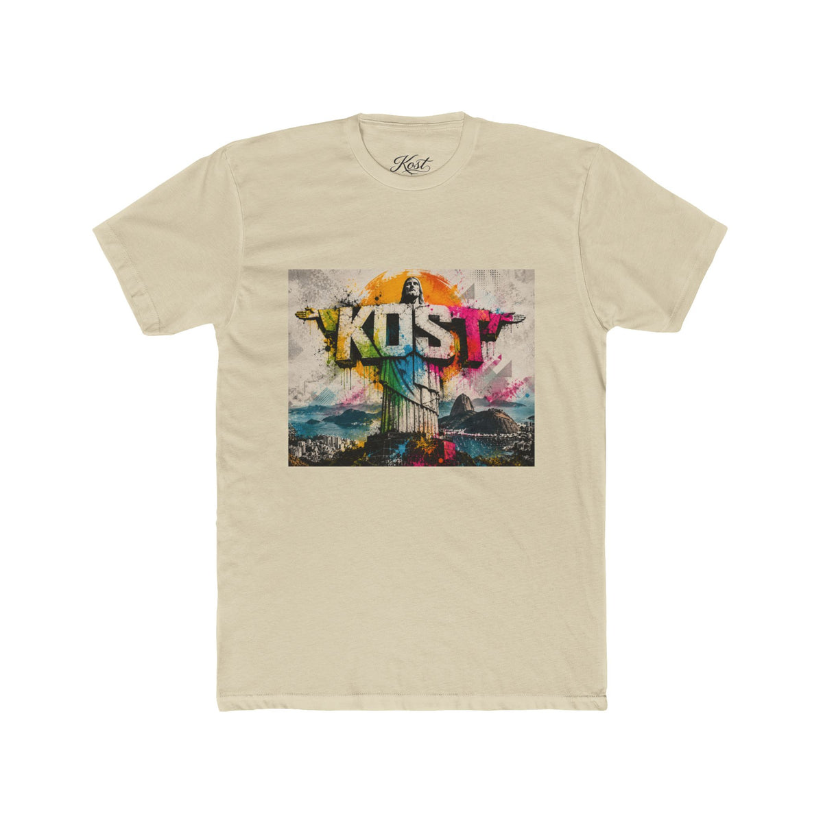 KOST Graffiti City T‑Shirt — Colorful Urban Skyline Tee