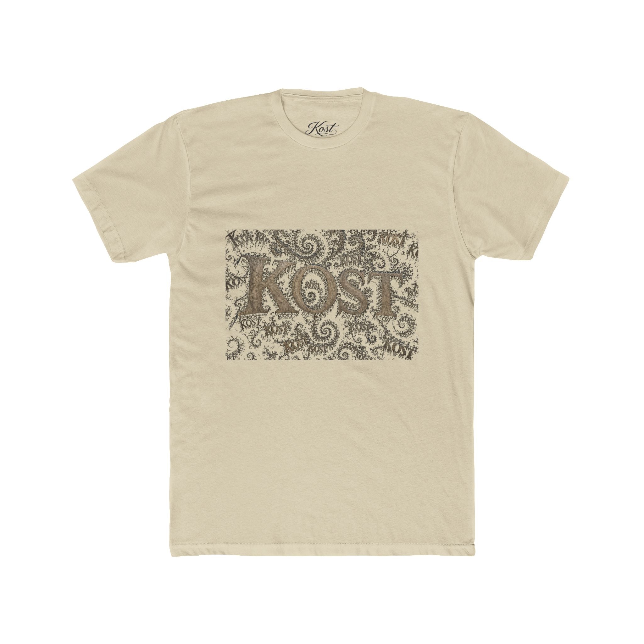 Kost Paisley Logo Tee — Vintage-Inspired Graphic T-Shirt