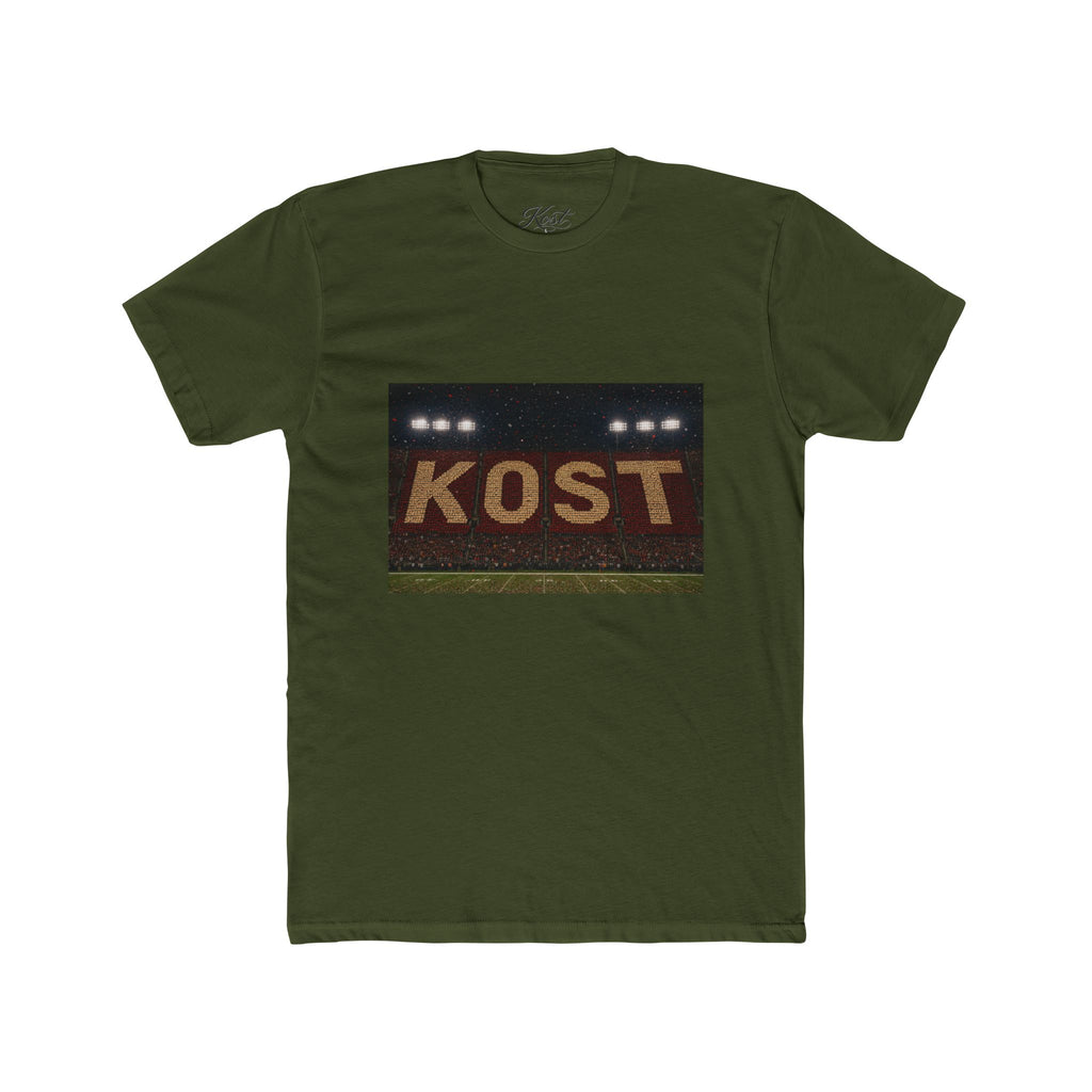 KOST Stadium Lights Graphic Tee — Vintage Sports Field Logo T-Shirt