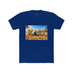 Coastal Beach Tee — 'KOST' Sand & Surf Graphic T-Shirt