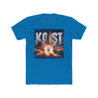 Space Shuttle Launch Graphic Tee — 'KOST' Retro Rocket Crew Shirt