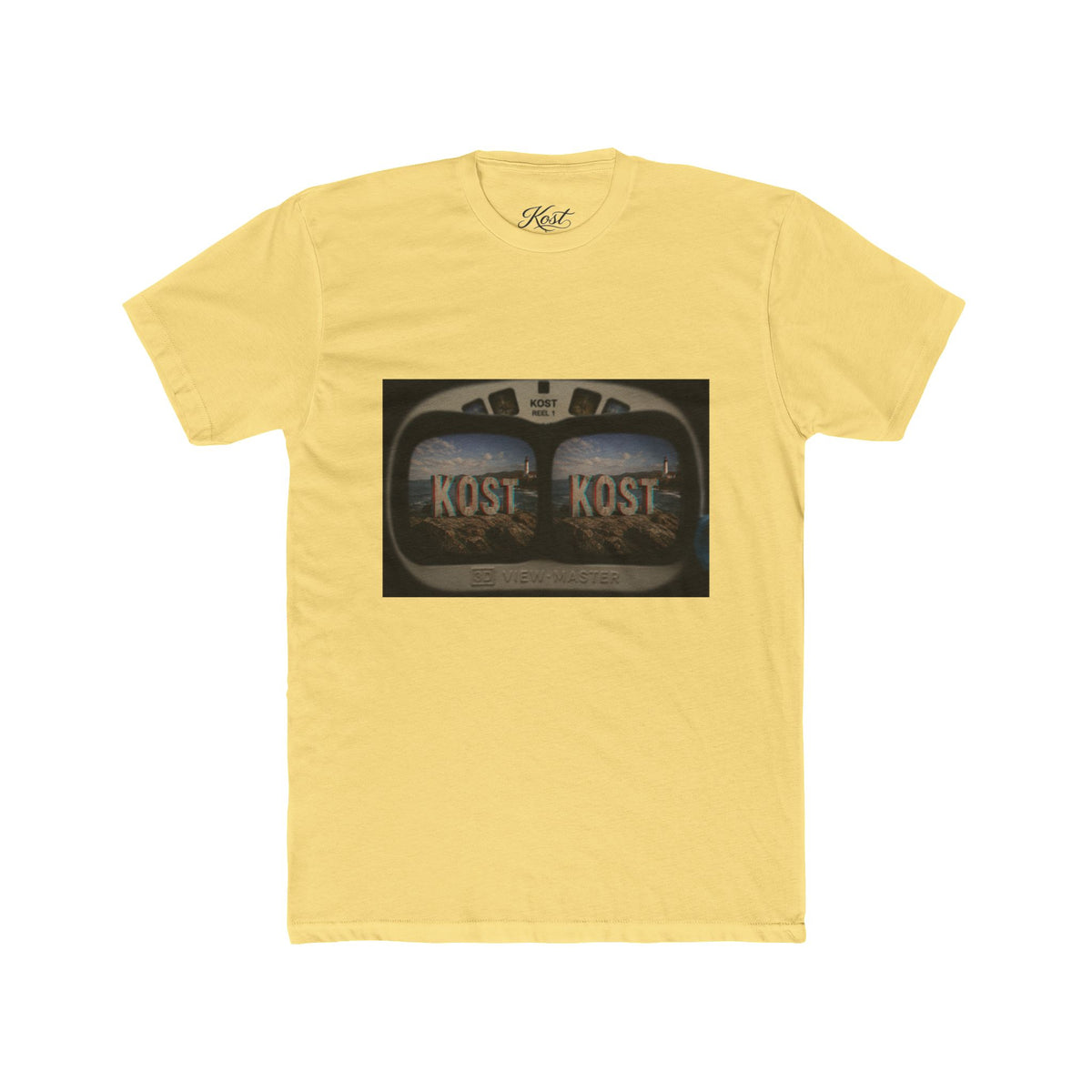 KOST Retro Stereo Tee — Vintage Radio Graphic T-Shirt