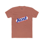 Kost Logo Tee — Retro Red & Blue Script T‑Shirt