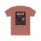 KOST Chalkboard Art T‑Shirt — Vintage Handwritten Graphic Tee