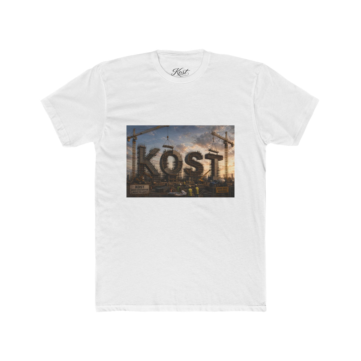 KOST Cityscape Crew Tee — Urban Skyline Graphic T‑Shirt