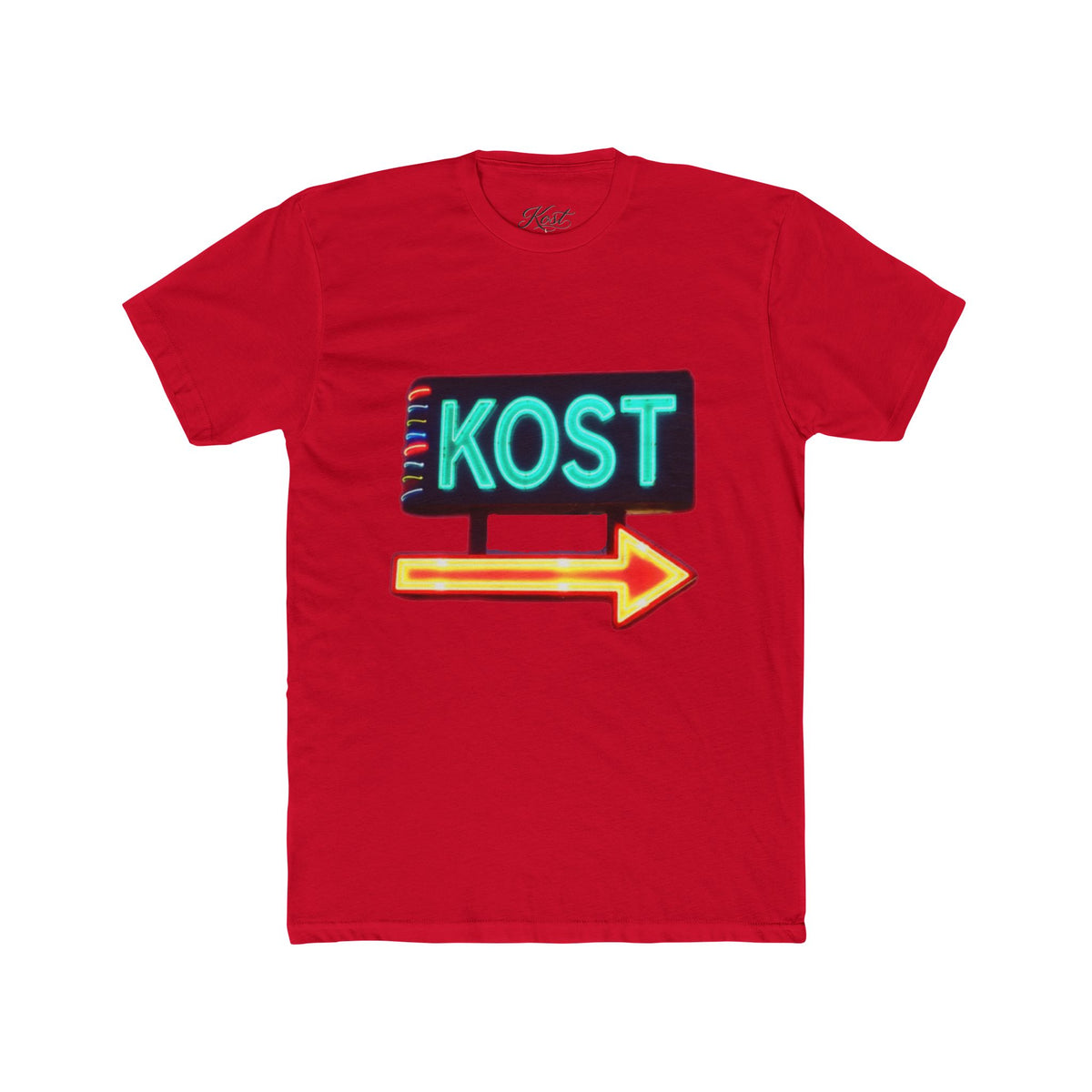 KOST Neon Sign Arrow Graphic T-Shirt