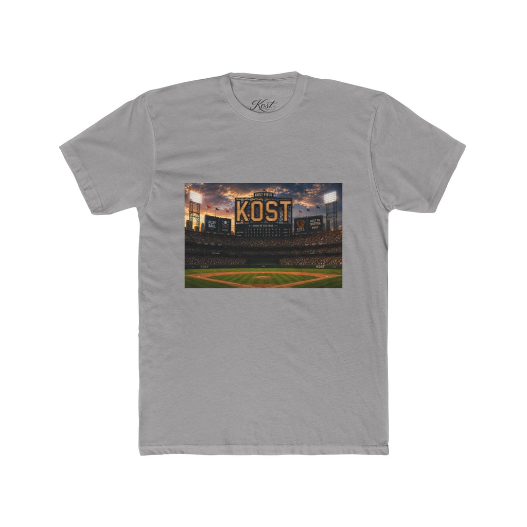 KOST Stadium Baseball Tee — Vintage Ballpark Graphic T-Shirt