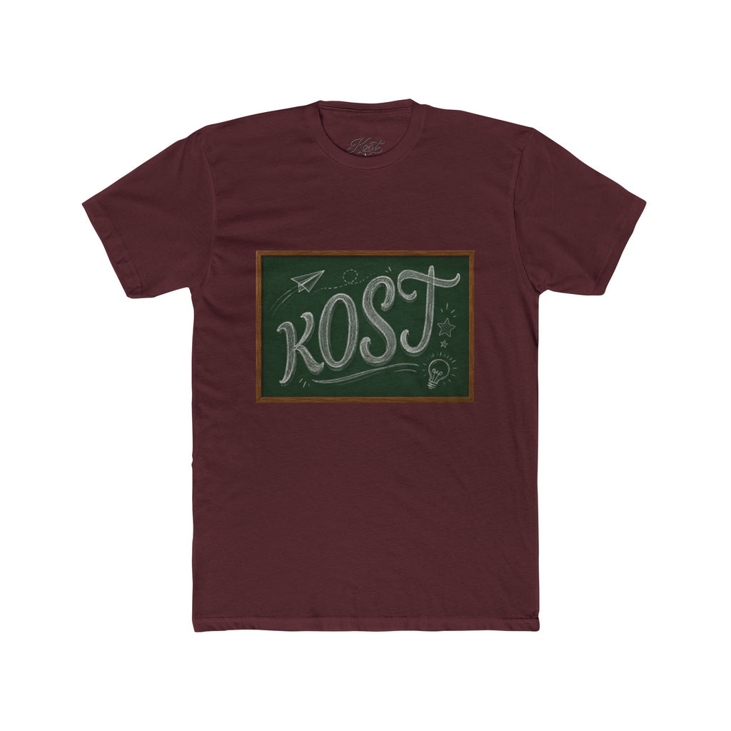 Chalkboard 'ROST' Graphic Tee — Retro School Vibe Shirt