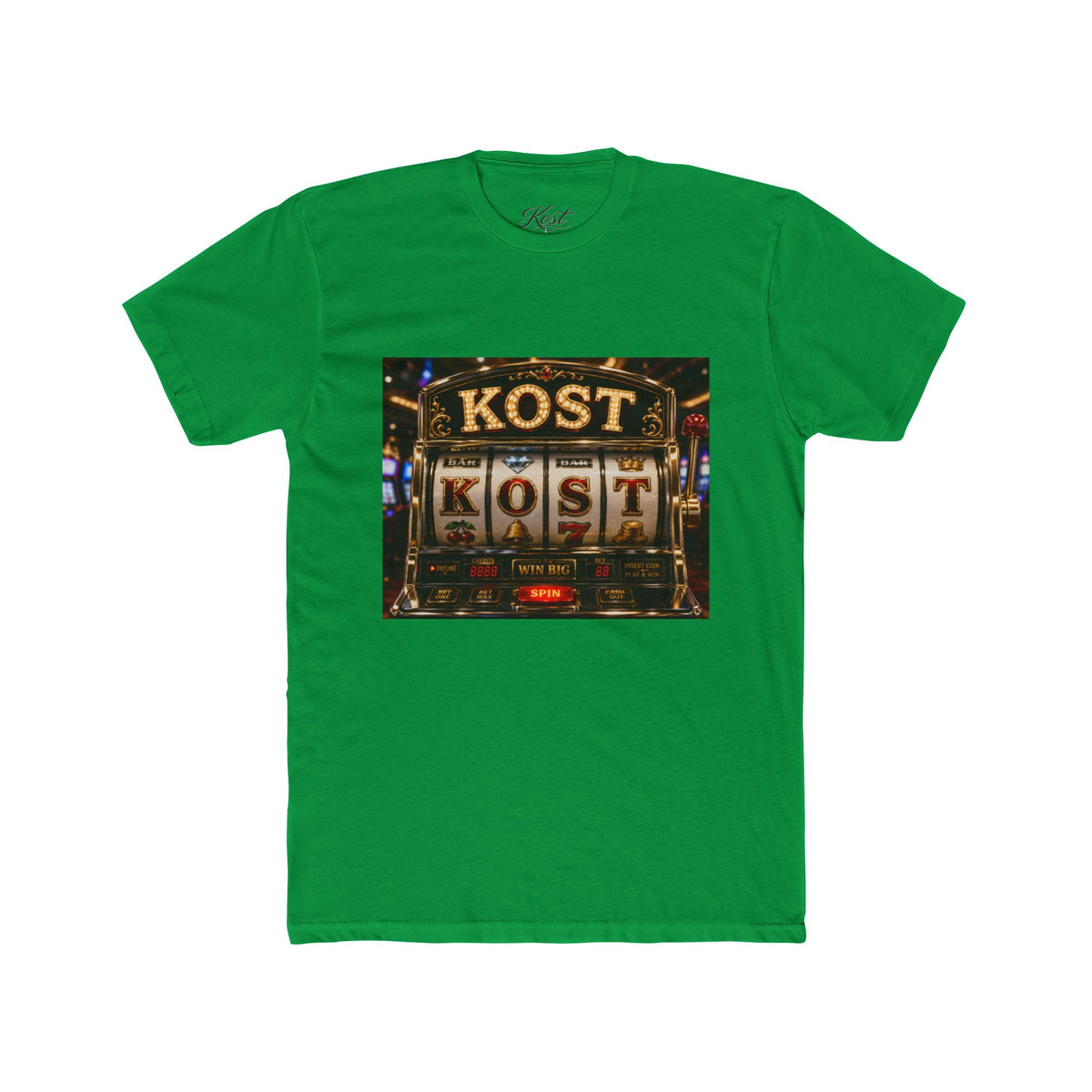 KOST Slot Machine Graphic Tee — Casino Retro Vintage Vegas Shirt