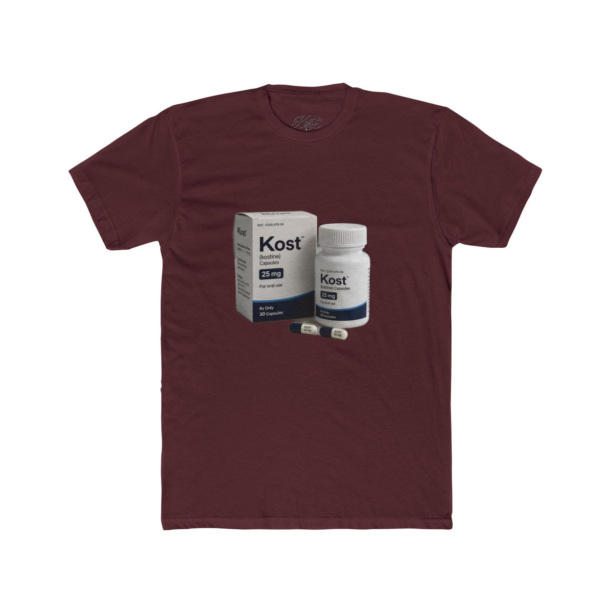 Kost Relief-Inspired Graphic T-Shirt