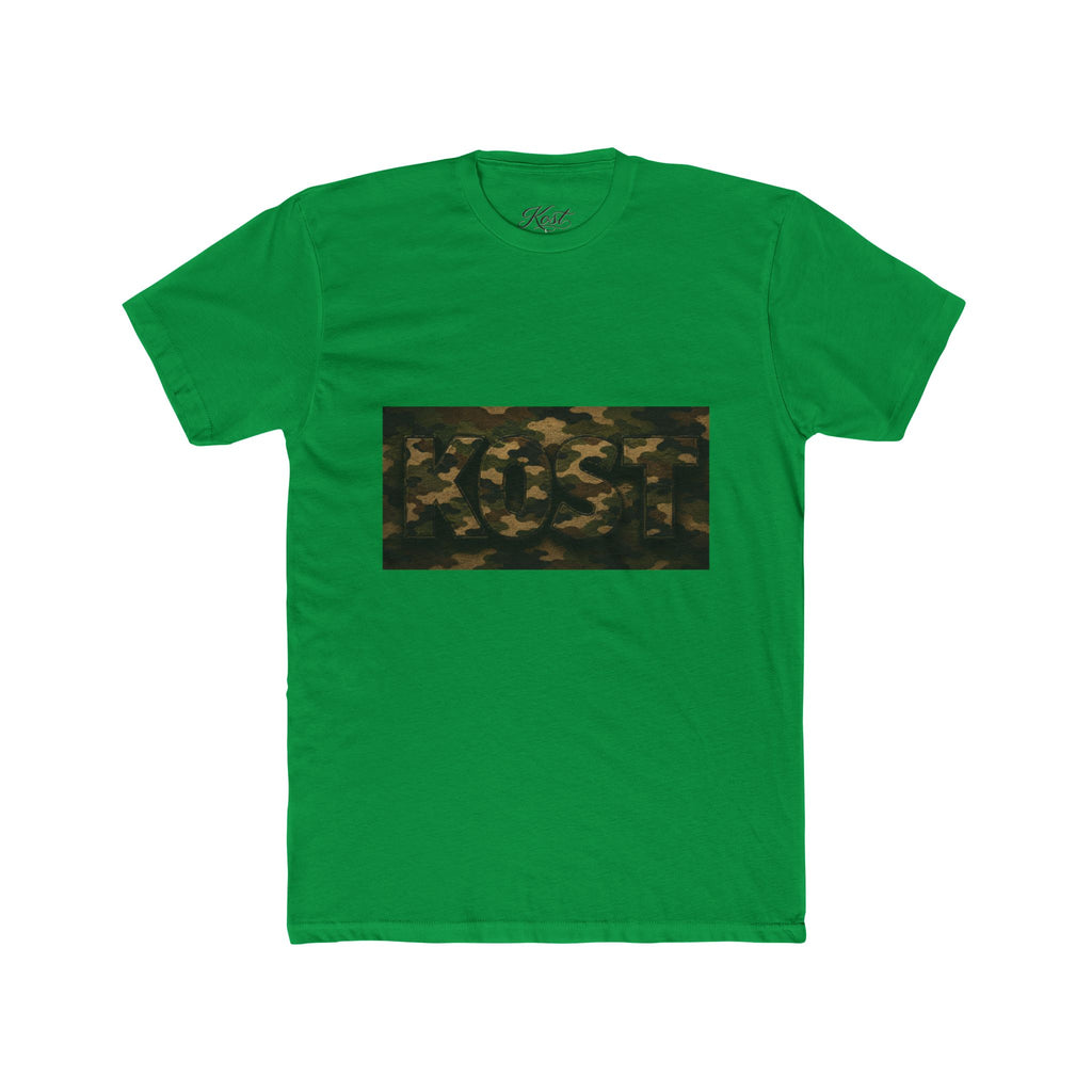 Abstract Camouflage Graphic T-Shirt