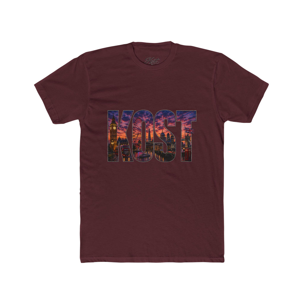 KOST City Skyline Graphic Tee — Urban Photo-Print Crew T-Shirt